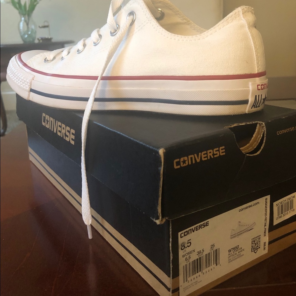 Converse All Star white...gently used